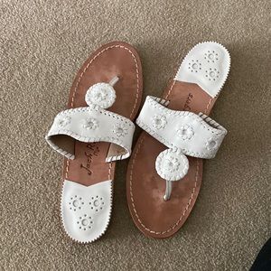 Jack Rogers white shoes EUC